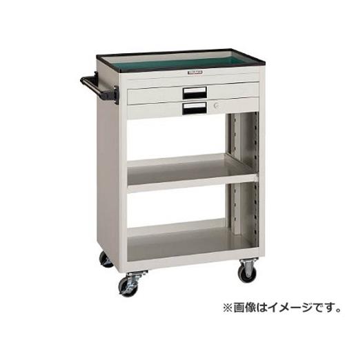 TRUSCO ツールワゴン 600X400 浅型2引出付 YG NTS620YG [r20][s9-833]