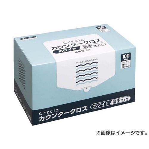 クレシア カウンタークロス 薄手タイプ ホワイト 65402 600枚入 [r20][s9-030]