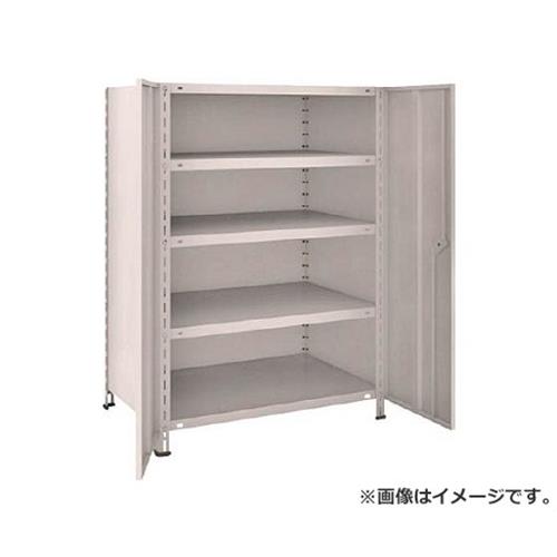 TRUSCO 軽量棚両開扉付 875X683XH1200 天地5段 43WT25 (NG) [r21][s9-032]