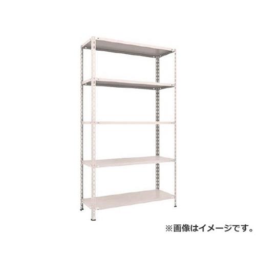TRUSCO 軽量棚 中棚ボルトレス型 W1200XD450XH2100 5段 L74X15 (NG) [r20][s9-831]