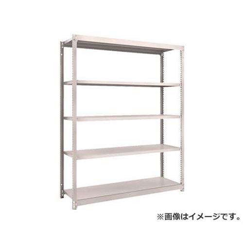 TRUSCO M1.5型軽中量棚 1460X445XH1800 5段 単体 NG M1.56545 (NG) [r20][s9-031]