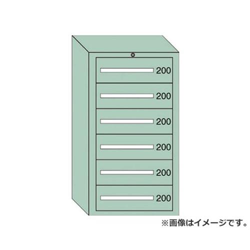 OS 中量キャビネット7型 最大積載量1200kg 引出し6段 71203 [r21][s9-034]