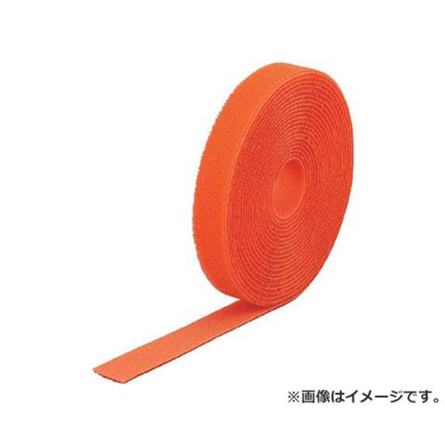 TRUSCO マジック結束テープ 両面 オレンジ 20mm×25m MKT20250OR [r20][s9-020]