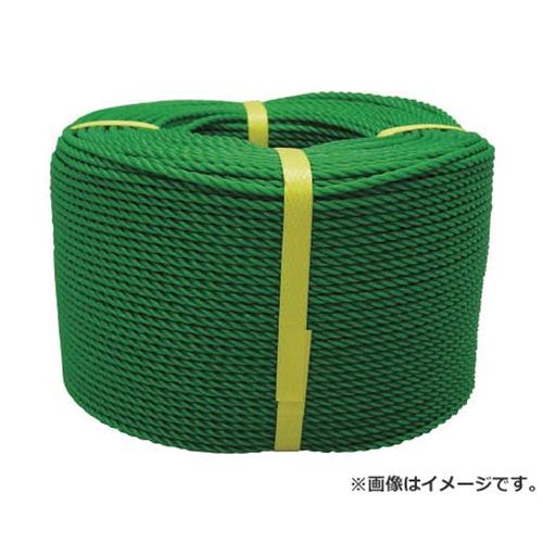 ユタカ ロープ PEロープ巻物 3φ×200m グリーン PE73 [r20][s9-010]