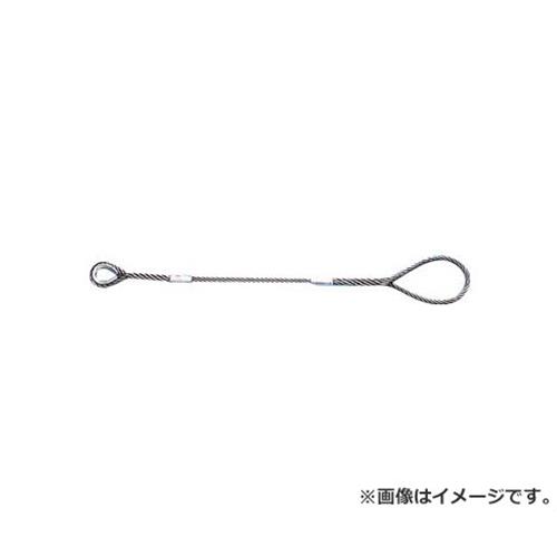 TRUSCO Wスリング Bタイプ 片端シンブル入り 9mmX1.5m GRB9S1.5 [r20][s9-020]