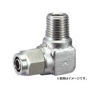 TRUSCO SUSメイルエルボ 適用チューブ径6X4 ねじR1/4 TS602ML [r20][s9-010]