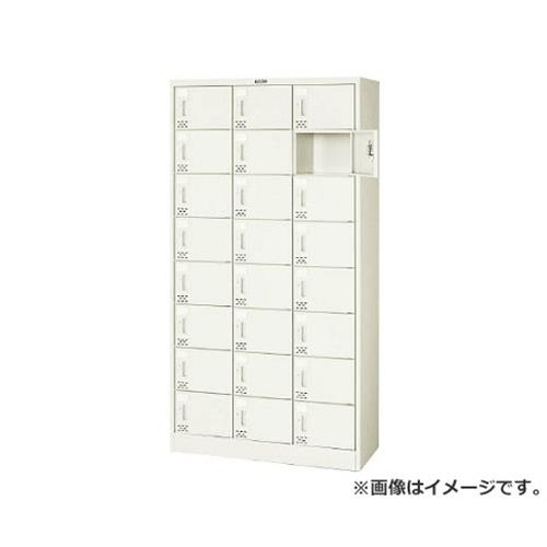 TRUSCO シューズケース 24人用 900X380XH1700 シリンダ錠 SC24PA [r21][s9-034]