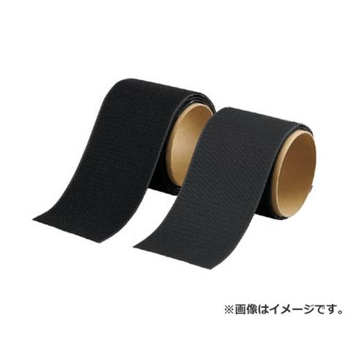 TRUSCO マジックテープ 強粘着 幅100mmX長さ1m 黒 TMSD100BK [r20][s9-020]