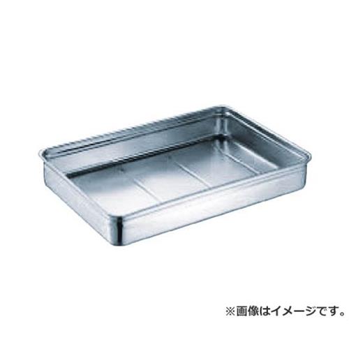 スギコ 18-8ステンレス番重バット 特大浅型 手無 660x440x90 SH664409 [r20][s9-830]