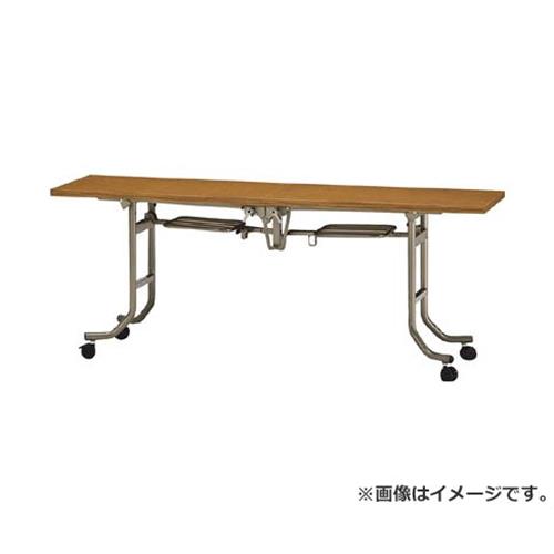 TRUSCO フライトテーブル 1800X450XH700 チーク FLT1845 (T) [r20][s9-032]