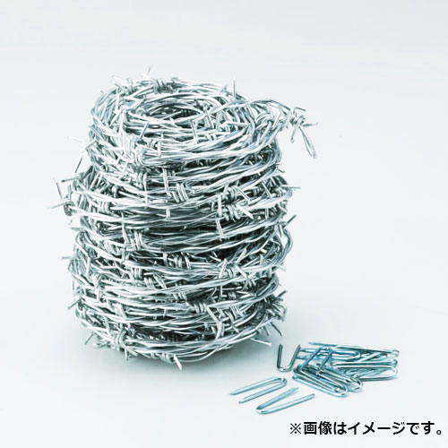 TRUSCO 有刺鉄線 1.6mmX100m TUW16100 [r20][s9-020]