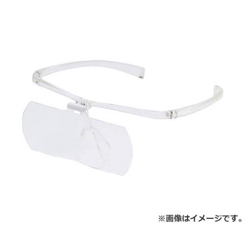 TRUSCO 双眼メガネルーペ2倍 フレーム透明 TSM2.0TM [r20][s9-020]