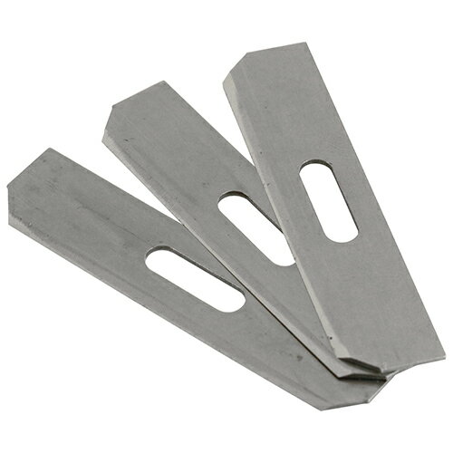 与板利器工業 藤吉郎 替刃式カンナ替刃3枚入 70mm [のみ 彫刻刀 鉋]