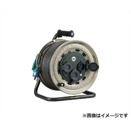 ハタヤ サンタイガーレインボーリール GX-501K [屋外用 防雨 ニュートビプラグ 防泥カバー 温度センサー 接地 HATAYA]