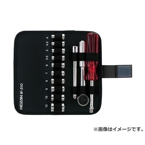 ホーザン ソケットレンチセット W510 【商品説明】 ●4〜12mmまで10サイズ揃ったセット。 ●4〜12mmまで10サイズ揃ったセット。 ●エクステンションバーとラチェットハンドルを組み合わせると、奥まった場所でも便利に使えます。 【本体寸法】 幅75×長160×高35mm 【重量】 430g 【セット内容】 ラチェットハンドル(6.3mm角)、ドライバー型ハンドル(6.3mm角)、エクステンションバー(100mm)、ソケット 6.3mm角(4〜12mm) 【差込角】 6.3mm角(1/4"sq) 【ケース寸法(mm)】 160×75×35 ホーザン ソケットレンチセットシリーズ一覧 型番差込角ケース寸法(mm) W5106.3mm角(1/4"sq)160×75×35 W511)- W512)260×150×35