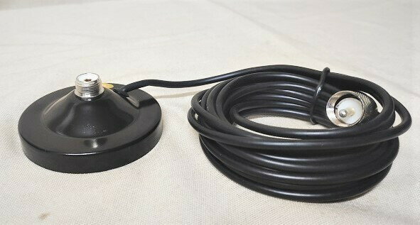 送料無料 144/430MHz ミニ アンテナ 23cm マグネット基台 防水キャップ付 NL-350 デュアルバンド ヂュアル アマチュア無線 白 短い モービル 車 車載 簡単 取付 取り付け 取外し 操作 磁石 コンパクト 短小 軽量 傷つけない ボンネット ルーフ