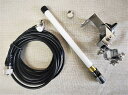 NL-350 144/430MHz アンテナ 基台 同軸ケーブル 防水キャップ付 モービル アンテナ セット ルーフレール 送料無料