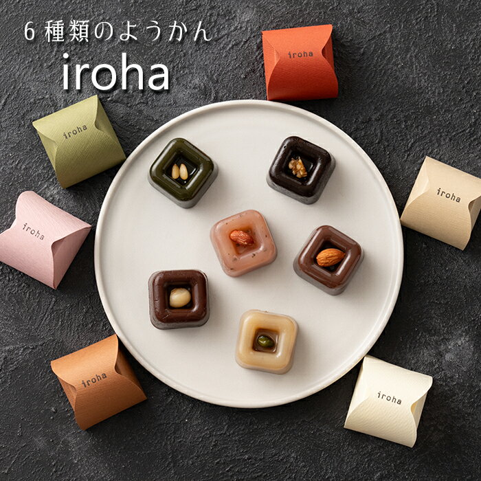 【変わり種羊羹】 iroha 1個 バラ【和