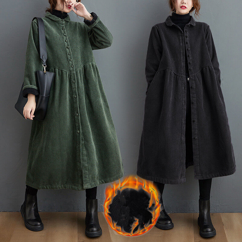 【】コート ファー ファーコート ロングコート ワンピース ロングワンピース ロング 裏起毛 フリース ダッフルコート アウター レディース 大人 長袖 大きいサイズ きれいめ カジュアル 春 秋冬 チェスターコート 森ガール 体型カバー ゆったり シンプル 無地