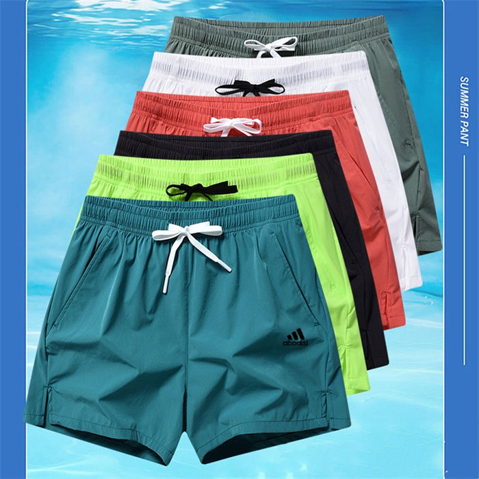 水着 ショートパンツ メンズ 無地パンツ パンツ 短ズボン 短パン ハーフパンツ ランニングパンツ ショート丈 膝上丈 スリット 短め 無地 大きいサイズ ボトムズ トレーニングパンツ 運動着 スポーツウェア スウェット 夏 夏服 サマー ウエストゴム ポケット付き 速乾 多色