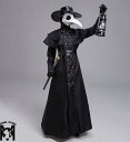 ロング丈コート ハロウィン衣装 メンズコート 子供コート 鳥医者コスプレ衣装 秋冬コート ダンス衣裳 欧米風 暗黒系 コスプレ衣装 中世 舞台ステージ衣装 マジシャン コート魔術師 マジック ハロウィン コスプレ衣装 司会者 舞台演出服 長袖ジャケットコートS-5XL 110-150