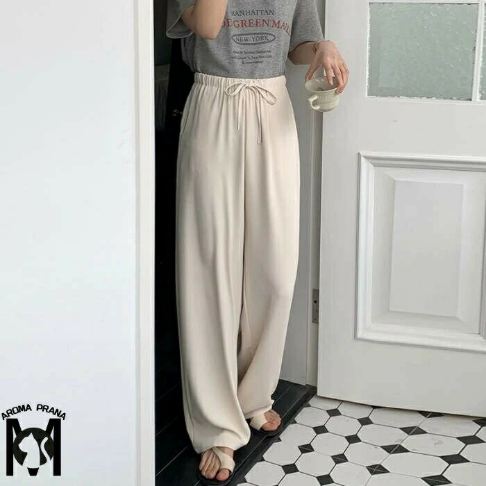 ワイドパンツ ロングパンツ イージーパンツ レディース ボトムス 春 夏 美脚 細見え 着痩せ 無地 長ズボン ストレート 涼しい ゆったり ストレッチ 楽ちん とろみ ポケット 体型カバー ウエストゴム 軽量 美ライン シンプル ルームウェア 高身長 大きいサイズ オフィス