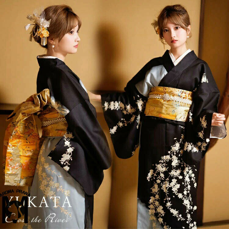 浴衣 レディース 160cm 浴衣 高校生 お花見 グッズ 浴衣 中学生 帯セット 花柄 ゆかた 花 ...
