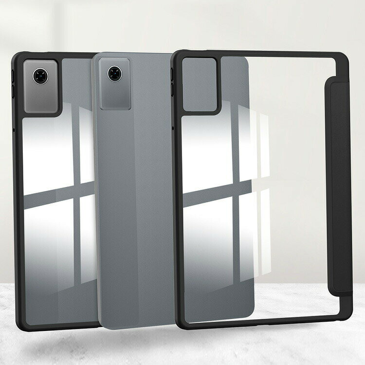 Tab K11 Gen 2 / Idea Tab ケース 11インチ 2025モデル オートスリープ 機能付き 手帳型 カバー 背面透明 PUレザー スタンド機能 ペン収納 360°回転 Lenovo レノボ タブ 衝撃吸収 シンプル おしゃれ 手帳型PUレザーケース/カバー タブレットケース タブレットカバー