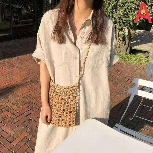 シャツワンピース サマーワンピ 夏ワンピース ロングワンピース レディース レディースシャツ 可愛いワンピース 半袖シャツワンピース ロング 半袖 無地 ワンピ 前開け シンプル ゆったり 夏 夏用 夏物 ロング おしゃれワンピース かわいい 可愛い SLWD020(5色M-3XL) シャツワンピース サマーワンピ 夏ワンピース ロングワンピース レディース レディースシャツ 可愛いワンピース 半袖シャツワンピース ロング 半袖 無地 ワンピ 前開け シンプル ゆったり 夏 夏用 夏物 ロング おしゃれワンピース かわいい 可愛い SLWD020(5色M-3XL)