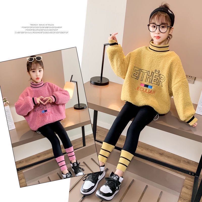 楽天MIND FIT上下セット セットアップ 裏起毛 冬服 スポーツ キッズ ジュニア スウェット 長袖 パンツ セット 長ズボン トレーナー+パンツ 2点セット スポーツウェア 小学生 中学生 子供服 女の子 おしゃれ ファッション ジュニア服 韓国子供服 秋 冬 可愛い KSFB131（2色110-160）