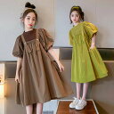 キッズ 子供服 上下セット セットアップ Tシャツ+ジャンパースカート 2点セット 夏 ジュニア ジャンスカ ジャンパースカート サロペットスカート おしゃれ ジャンバースカート サロペットワンピース カジュアル 女の子 ゆったり 可愛い 半袖 薄手 KSFC011(2色120-170)