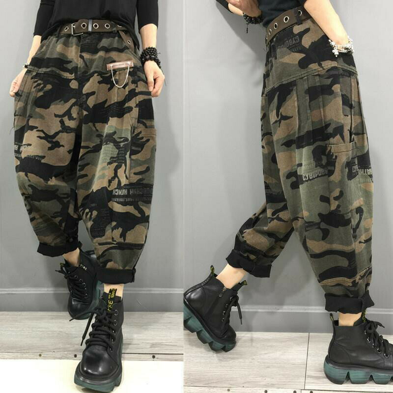 迷彩柄 デニムパンツ 【新品未使用】 Dream garden ジーンズ デニム デニムパンツ 迷彩柄デニムパンツ