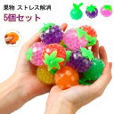6点セット スクイーズ ボール プッシュポップ フルーツ 玩具 おもちゃ ストレス解消 発散 グッズ 知育 景品 かわいい おもしろ プレゼント キット 減圧 ...