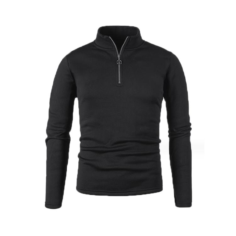 ポロシャツ メンズ 長袖 ハイネック あったか ゴルフシャツ 長袖ポロシャツ Polo ハーフジップ ゴルフウェア 秋冬 トップス 厚手 防寒 Tシャツ 紳士服 無地 通勤 おしゃれ カジュアル パーカートレーナー スポーツ mind-fit-10023473 MIND FIT サンプル画像3