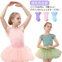 ダンス服 半袖レオタード ジュニア 子供 160 バレエ 背中リボン 練習用 シンプル バレエ レオタード バレエウェア 春夏 レッスン着 バレエ練習着 体操着 通気性抜群 バレエ用品 110 120 130 140 150 スカートなし