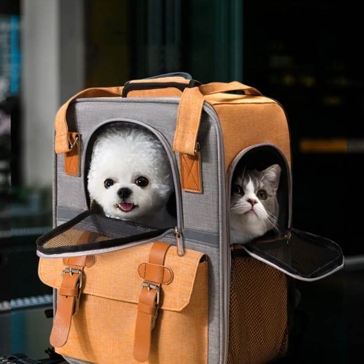 猫キャリーバック 小型犬 ケース 猫 キャリーリュック ペットキャリーケース ペッ...