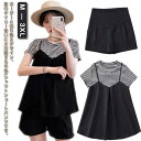 マタニティ セットアップ Tシャツ 半袖Tシャツ ショートパンツ マタニティパンツ アジャスター付き マタニティウェア 妊婦 妊娠 初期 中期 産後 フェイクレイヤード おしゃれ かわいい 春夏 M L XL 2XL 3XL