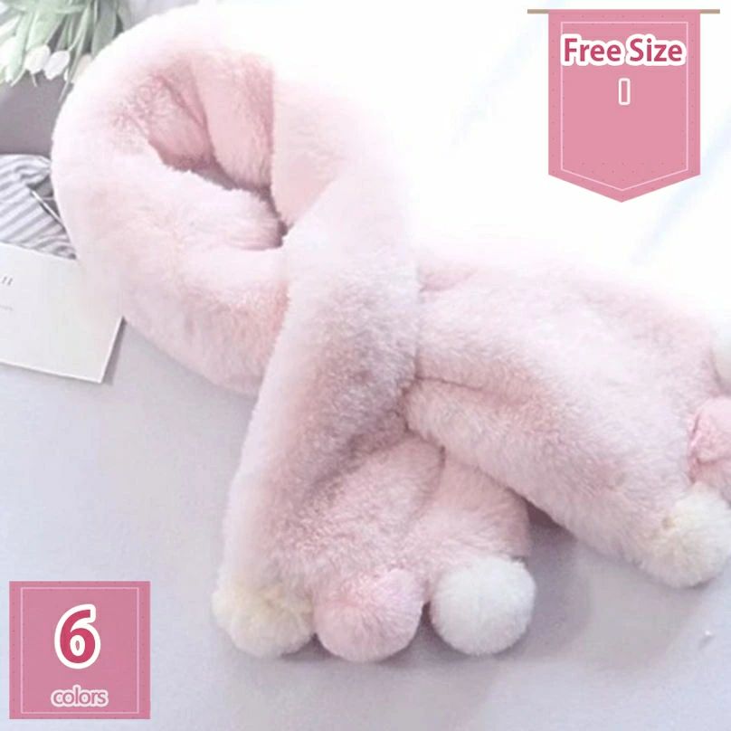 フェイクファー ティペット マフラー スヌード ファー光沢感 柔らかい 秋冬防寒 暖かい ふわふわ フェ..