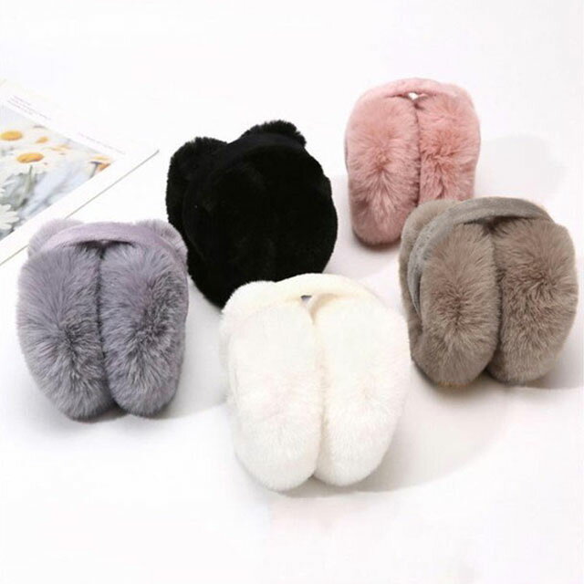 MIND FITの耳当て イヤーマフ 防寒 レディース イヤーマフラー 19色 耳カバー キッズ 耳あて レディース イヤーマフ 子供 冬 コンパクト 軽量 男女兼用 持ち運び便利 クリスマスプレゼント 防寒対策｜アングル3