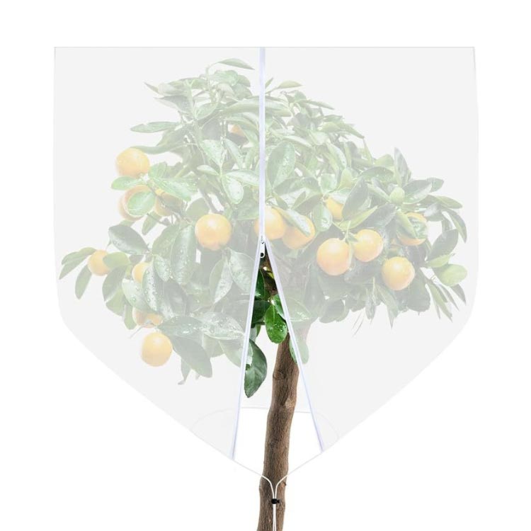 網 鉢植え用 防虫ネット 1.2*1.5m DIY 2枚 植物保護袋 果樹園 農業 防鳥ネット 2.5...