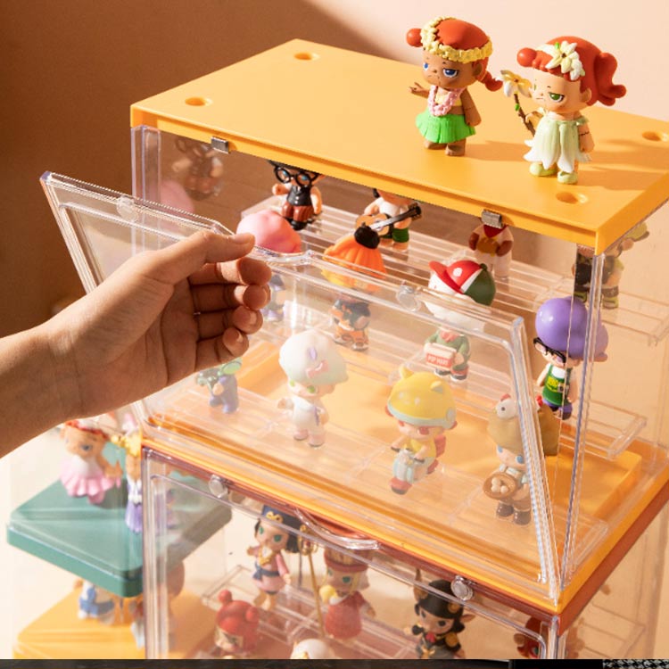 フィギュアケース 展示ケース アクリル板 プラモデル 透明ケース 卓上 五月人形 記...