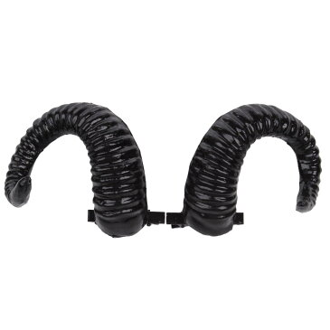 魔族 悪魔 付け角 ツノ コスチューム 用 小物 コスプレ グッズ 左右1セット 小 ブラック クリップ 付 【送料無料】ctr-d60
