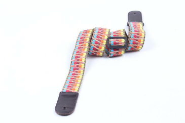 耐久性 レインボー ウクレレ ストラッ プ ショルダー 調整可能 100%コットン&本革 ストラップバージョン2.0 【送料無料】lvt-a05