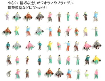 ジオラマ Nゲージ 人形 1／200スケール 大量 200体 セット 人間 人型 鉄道模型 塗装済 ディスプレイ 【送料無料】mmk-n57