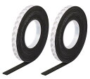 窓 隙間 ふさぎ 用 防水 防音 防寒 防虫 幅15mm 厚さ3mm 全長10m すき間テープ 2巻セット 車 ドア 扉 にも 戸当たり サッシ 【送料無料】m...