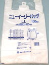 ニューイージーバッグ LL レジ袋(乳白) No.45(100枚)小ロッド!【10300円以上のお買い上げで送料無料】05P30Nov13