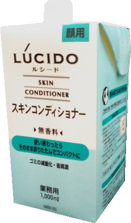 マンダム LUCIDO[ルシード(無香料)]スキンコンディショナー（詰替用1L）　空容器1本付き　美容・コスメ・香水・ヘアケア・スタイリング・スタイリング剤・その他