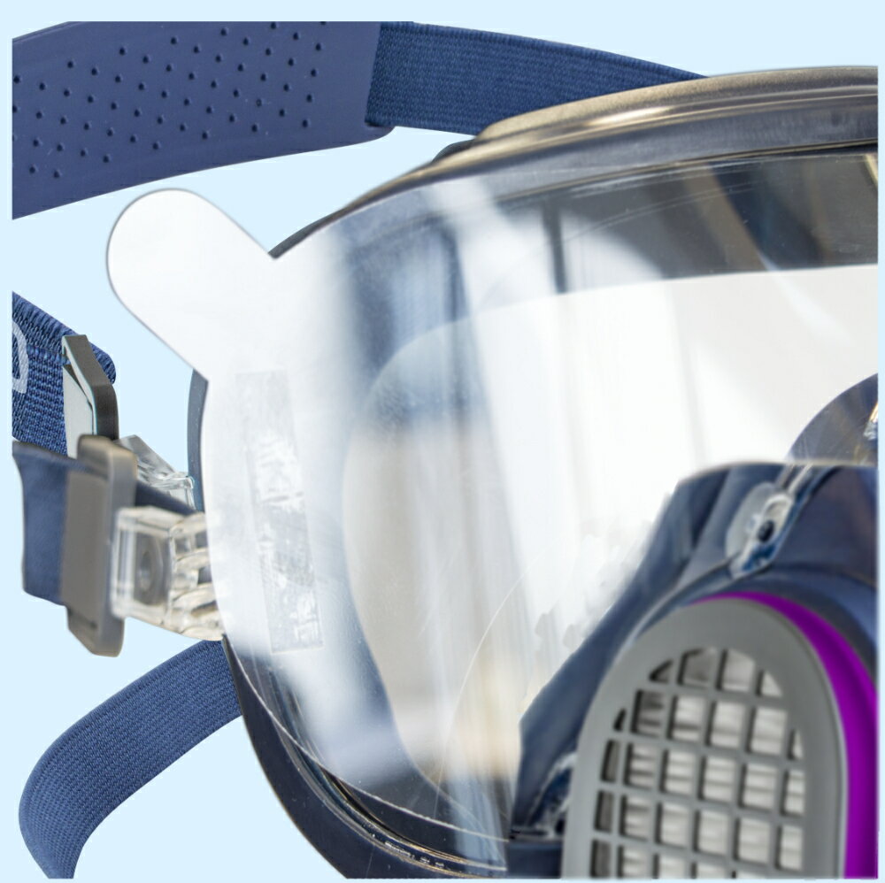 GVSエリプスインテグラゴーグル一体型防じんマスク ゴーグル保護フィルム1セット10枚入り防塵マスク GVSジャパン