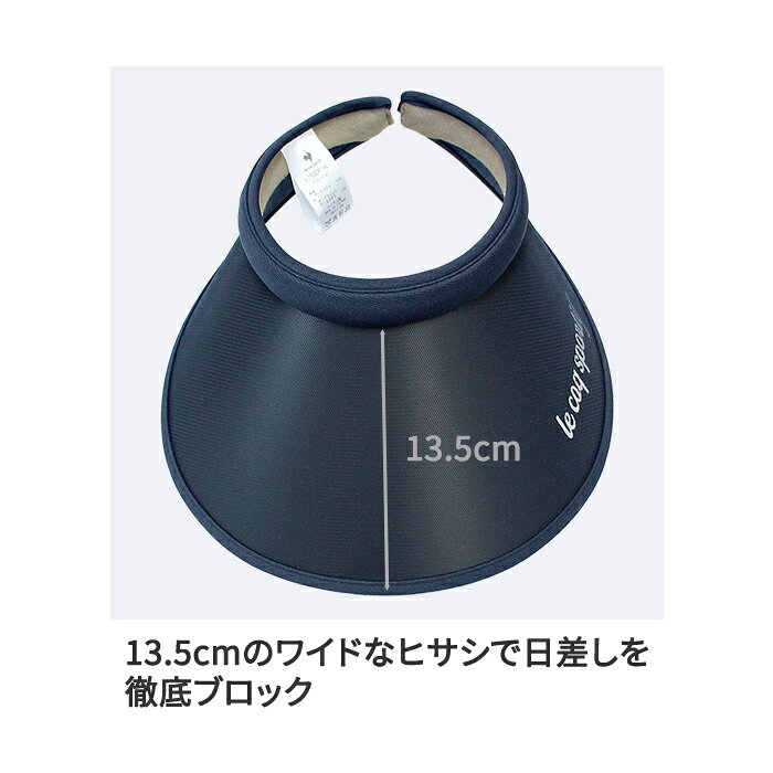 差し込み バイザー サンバイザー ワイドひさし LT5SCP14L テニス ゴルフ ルコック ...