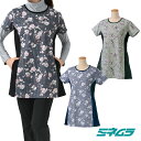 ワンピース フローラルチェック柄シリーズ レディース テニス ゴルフ スポーツウエア UVカット ポケット付き S M L LL ミネムラ 日本製 SALE セ...